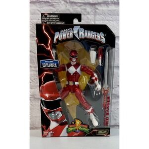 *BRAND NEW* 2017 Power Rangers Saban Legacy Collection Metallic Red Ranger MINT!